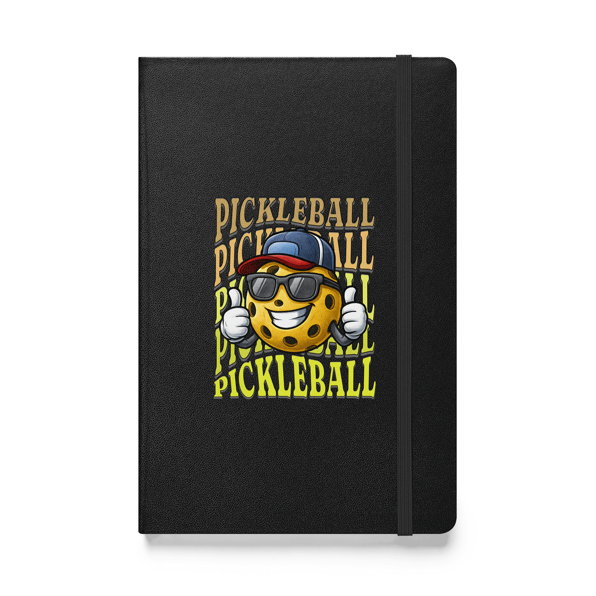 Thumbs Up Pickleball Personality Hardcover Journal product image (1)