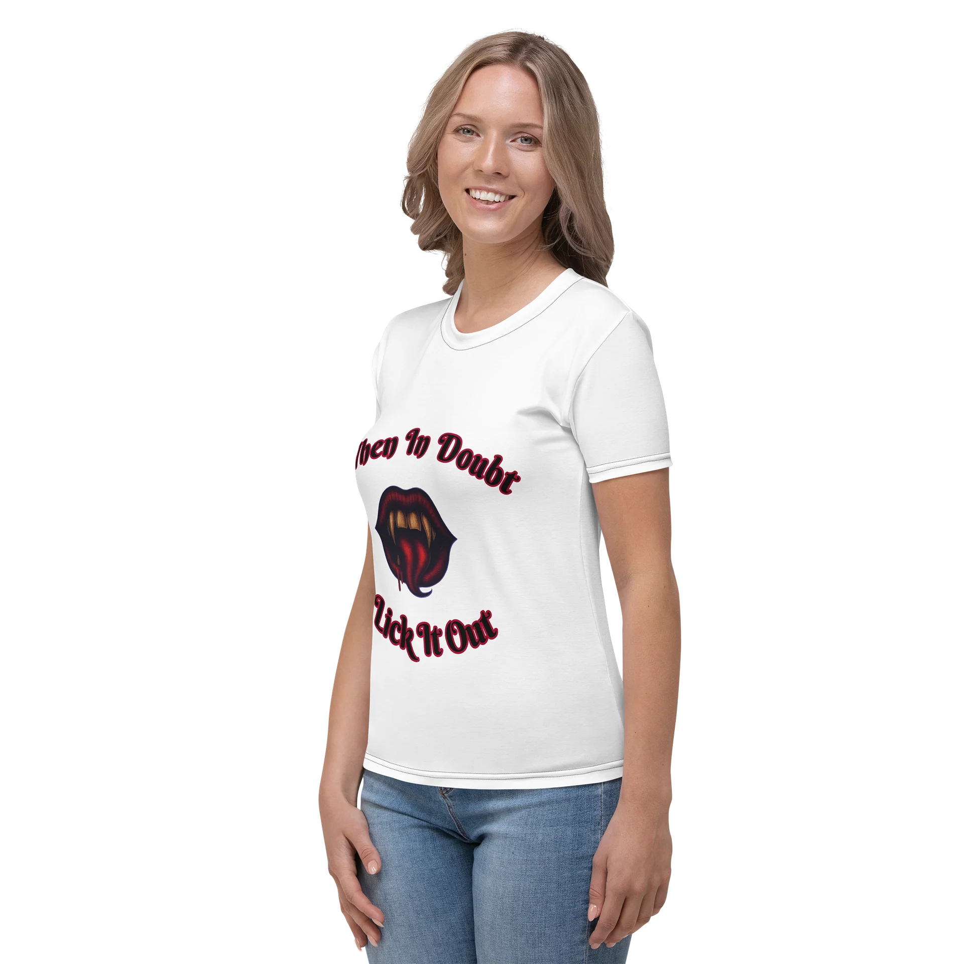when in doubt women's tee product image (3)