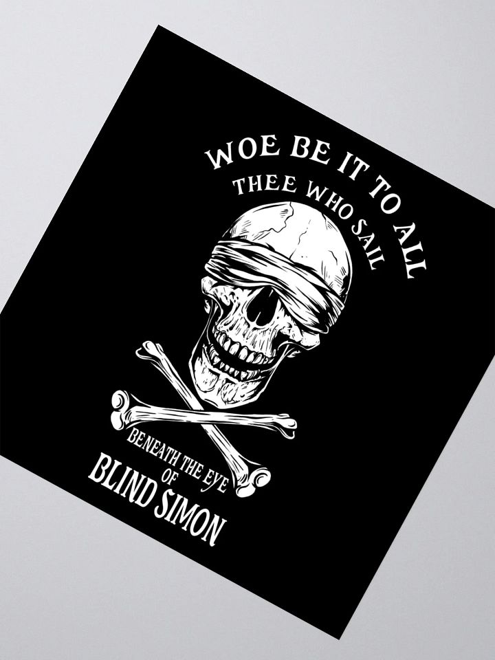 Blue Infinity - Blind Simon Sticker product image (3)