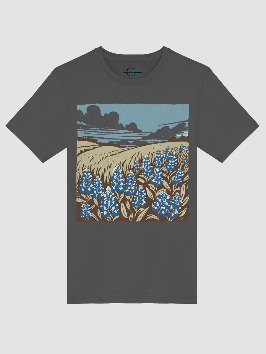 Lone Star Bloom: Texas Bluebonnet Field Tee product image (9)