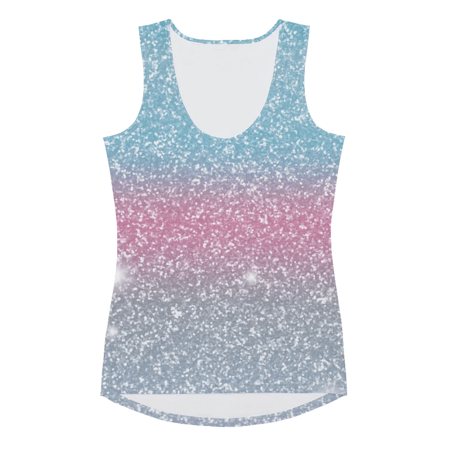 Glitter Unicorn Texture Design Tank Top (4) product image (3)