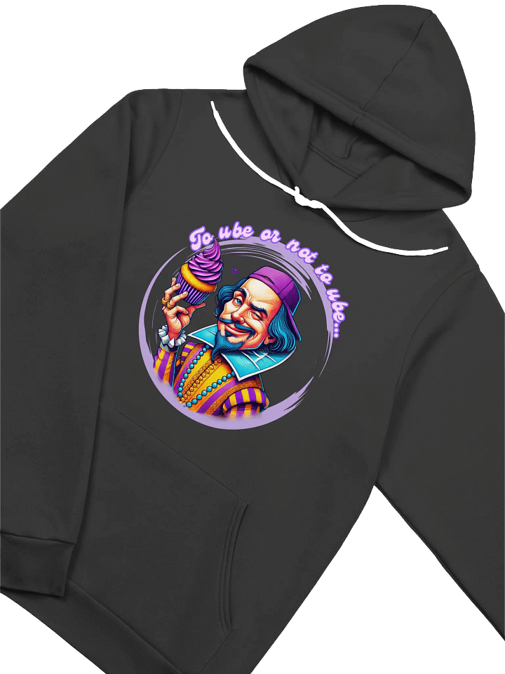 To Ube Or Not... Black Hoodie product image (1)