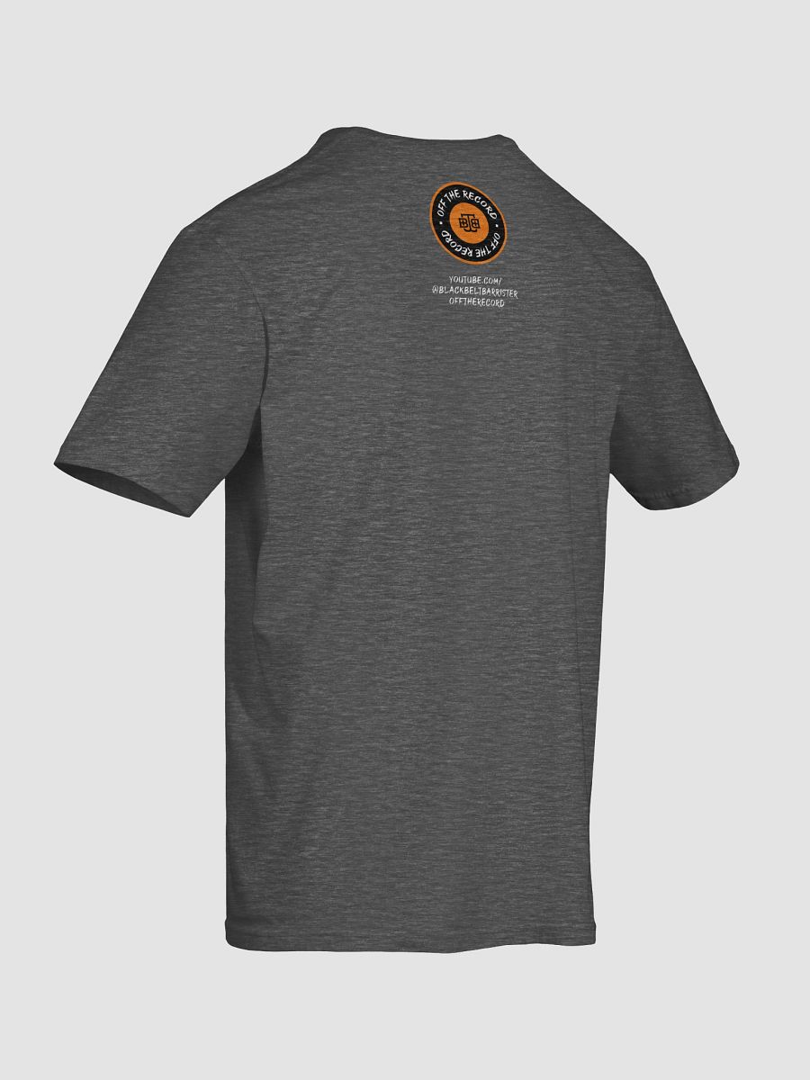 BBB Off the Record Dark Grey T-Shirt product image (8)