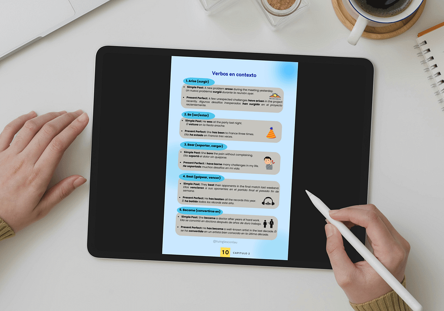 ✅💻Ebook "Domina los 100 verbos más comunes en INGLÉS"🌎 product image (4)