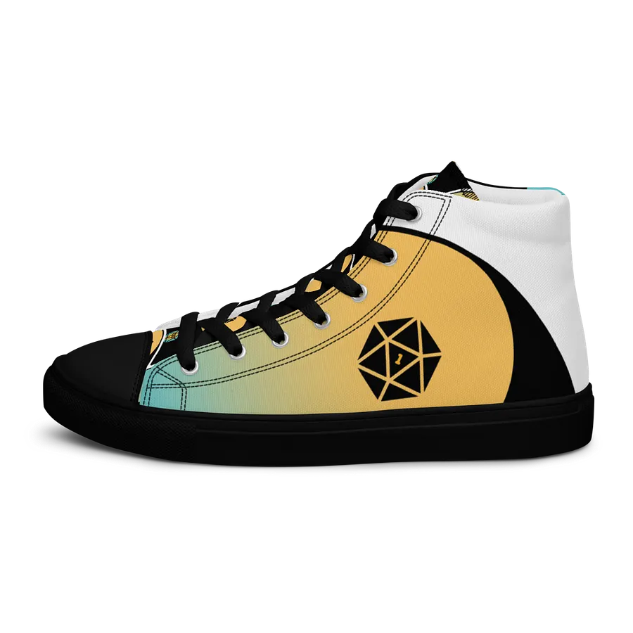 d20 Yin Yang Gradient Hi-Tops product image (8)