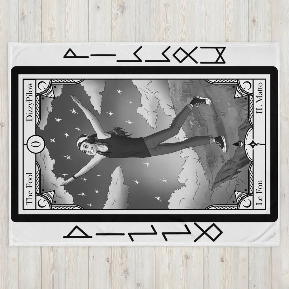 DizzyPillow Tarot Throw Blanket product image (1)