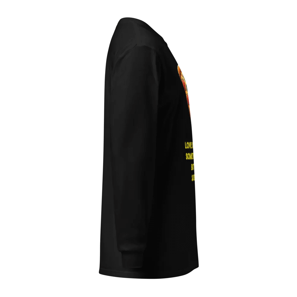 Cheesy Love Pizza Long Sleeve Shirt product image (4)