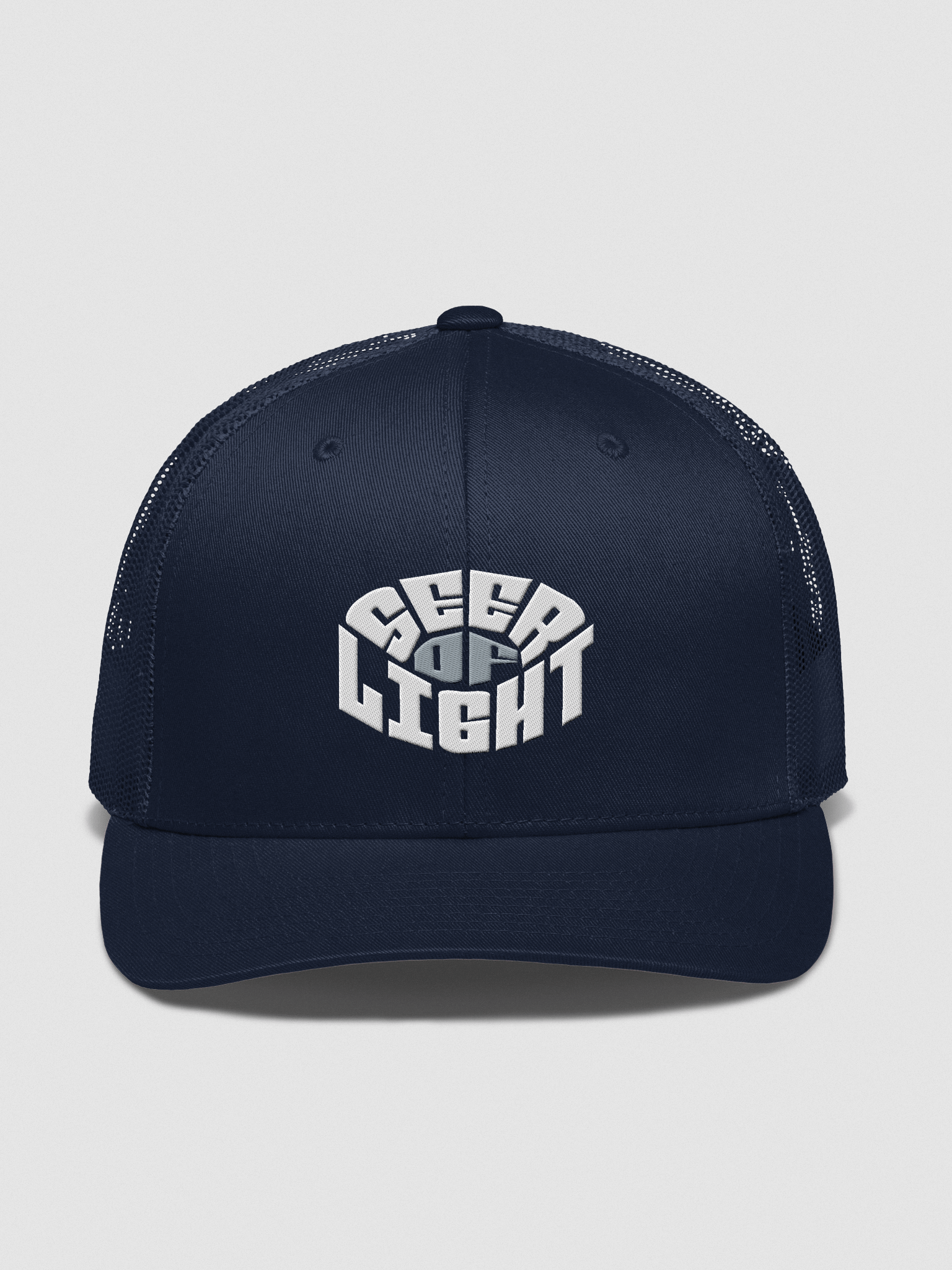 "SEER OF LIGHT" Retro Trucker Hat product image (1)