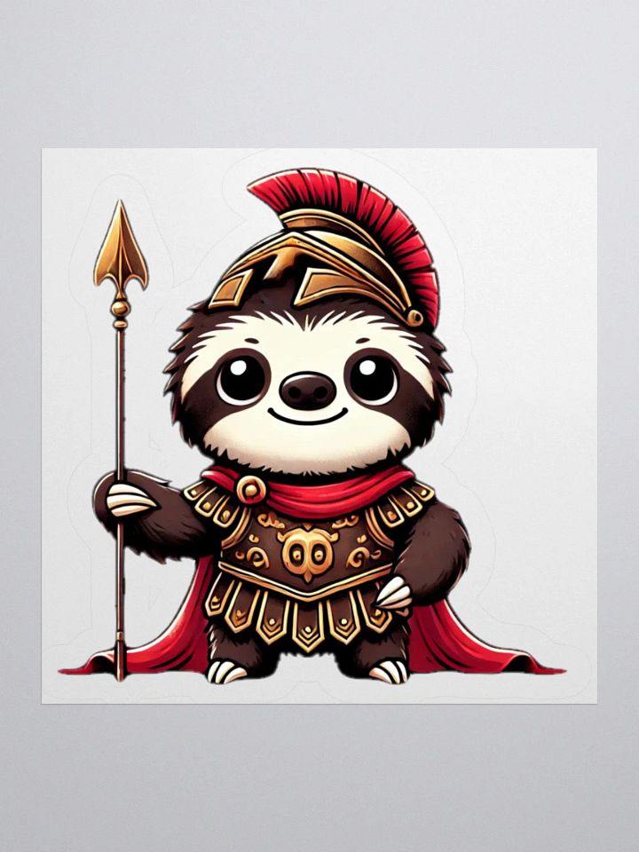 Sloth of War Sticker product image (2)