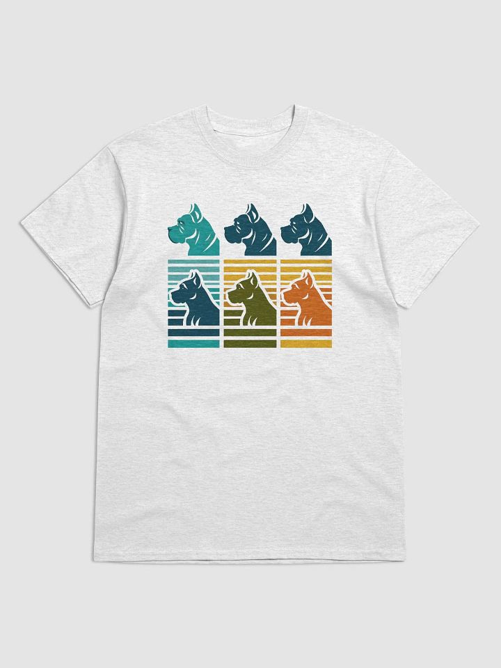 Classic Cane Corso Retro Tee – Vintage Distressed Colors product image (1)