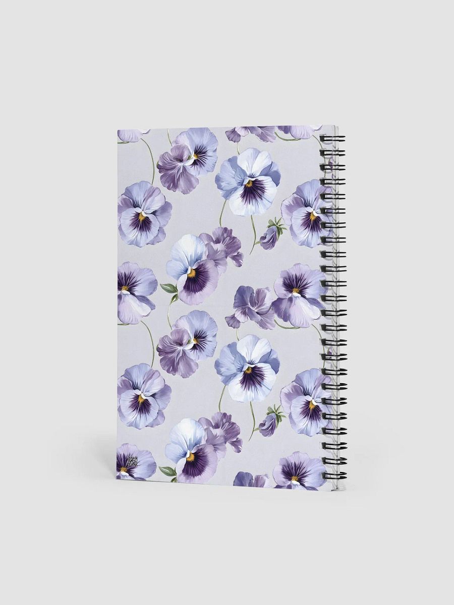 Pansy Spiral Notebook product image (2)