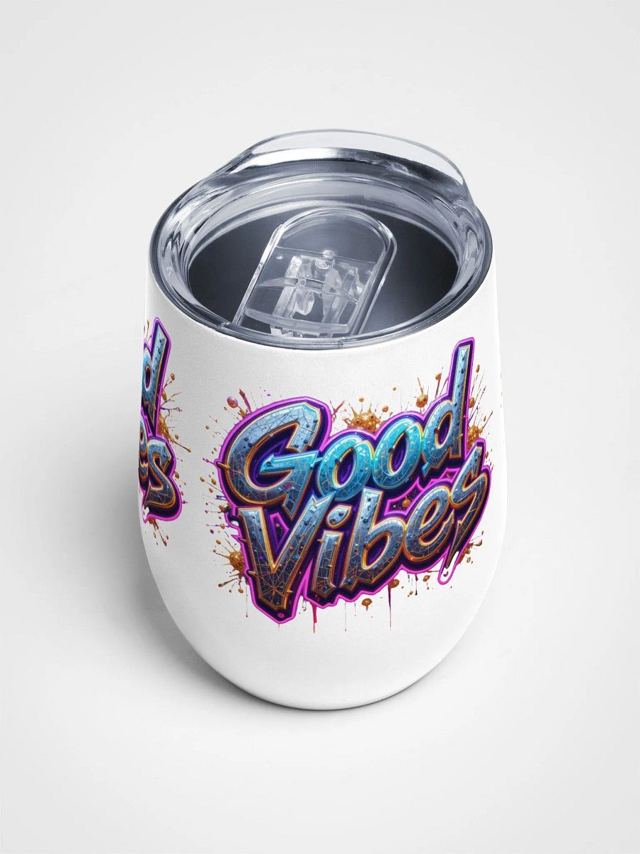 Good Vibes Glowing Wine Tumbler product image (4)