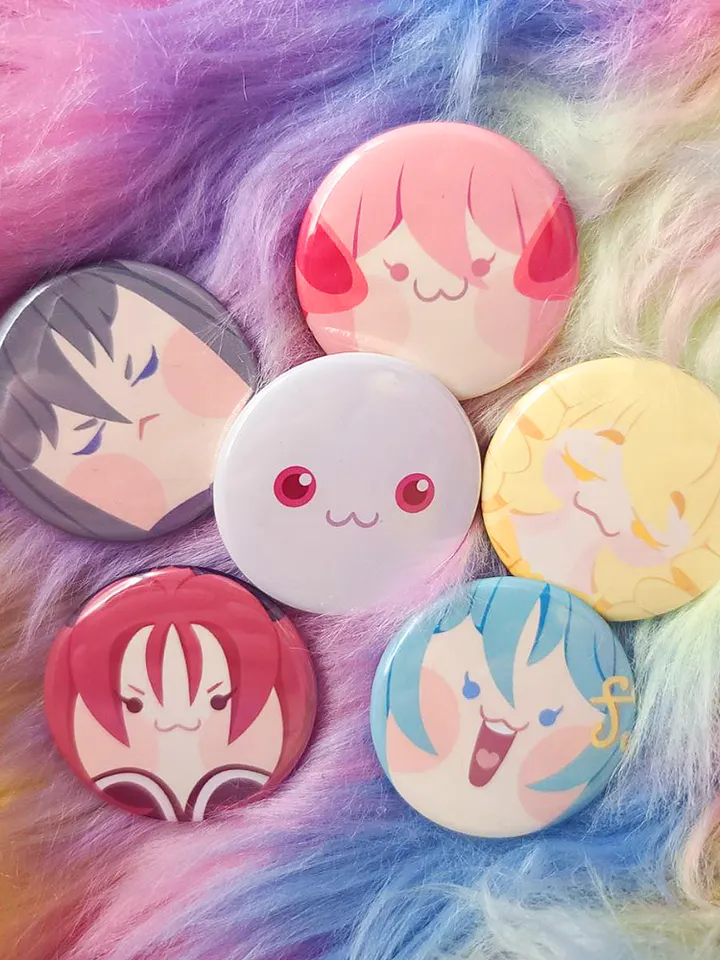 Magical Girls | Button Set product image (1)