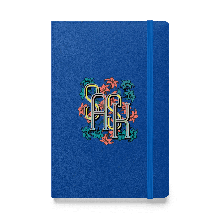 Sask Saskatoon Saskatchewan Flower Floral Hardcover Notebook product image (1)