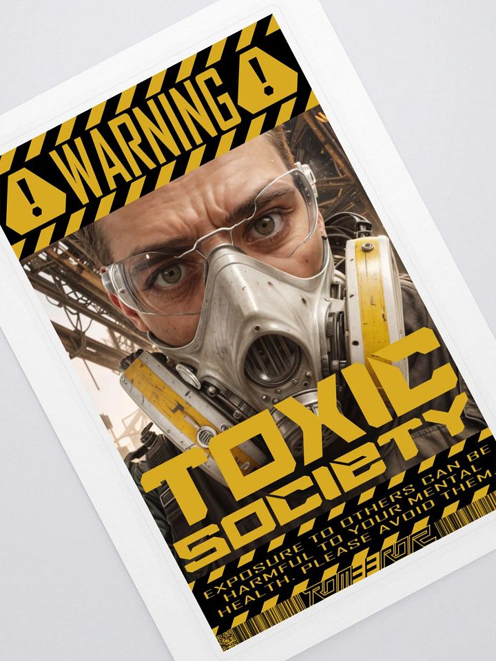 TOXIC SOCIETY Sticker product image (1)