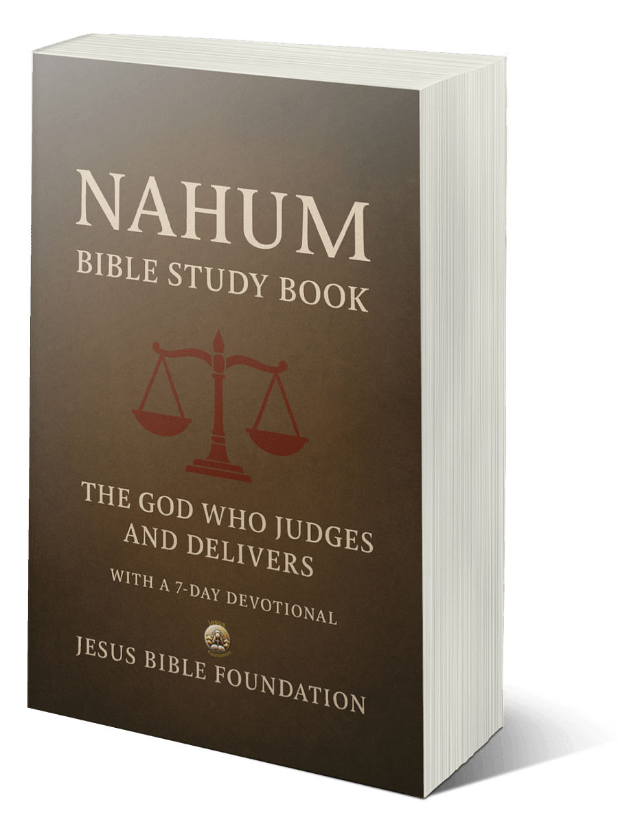 Nahum Bible Study Book: Nahum Bible Study Book: The Justice of God and the Fall of the Proud With A 7 Days Devotional product image (1)