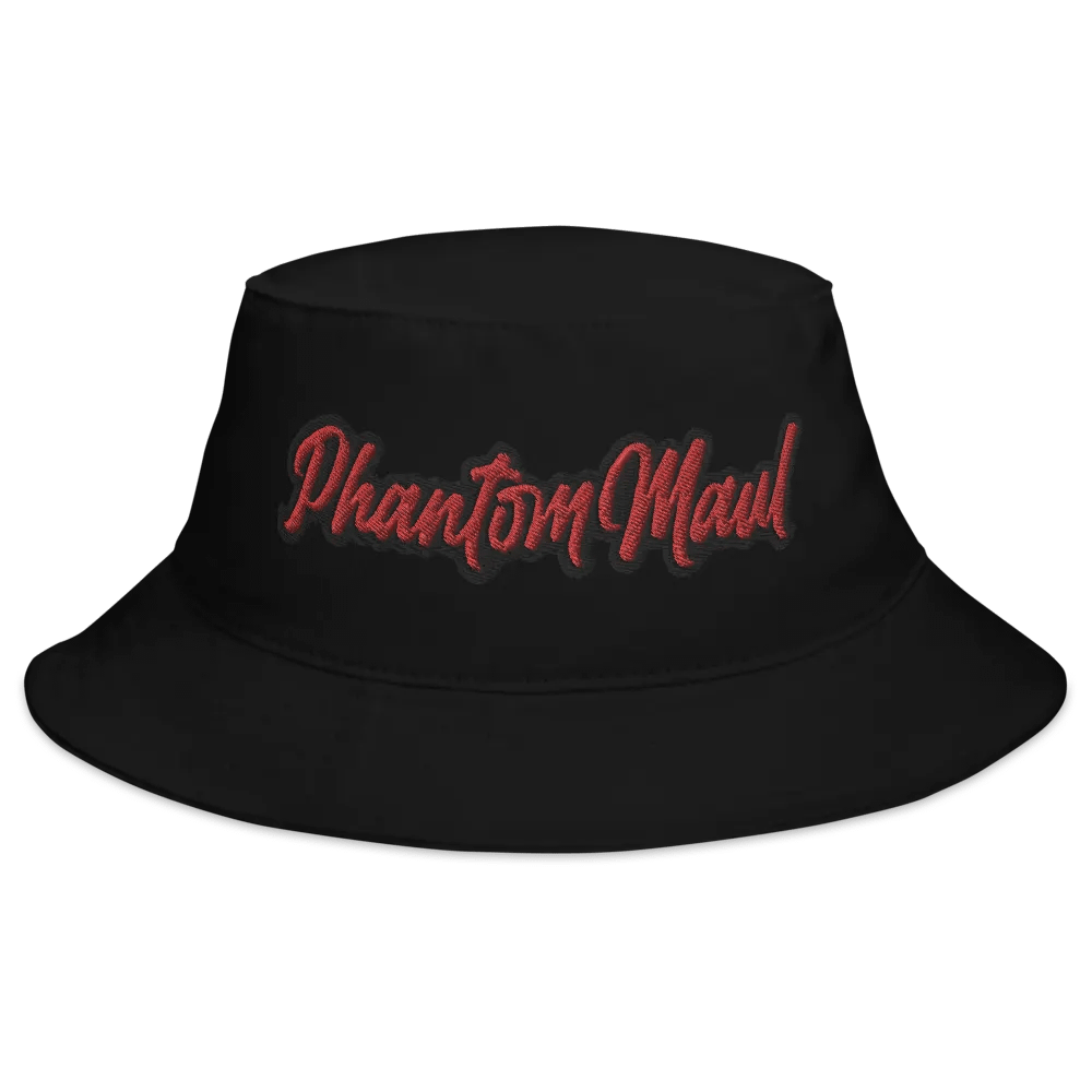 'PhantomMaul' Bucket Hat Red Lettering product image (2)