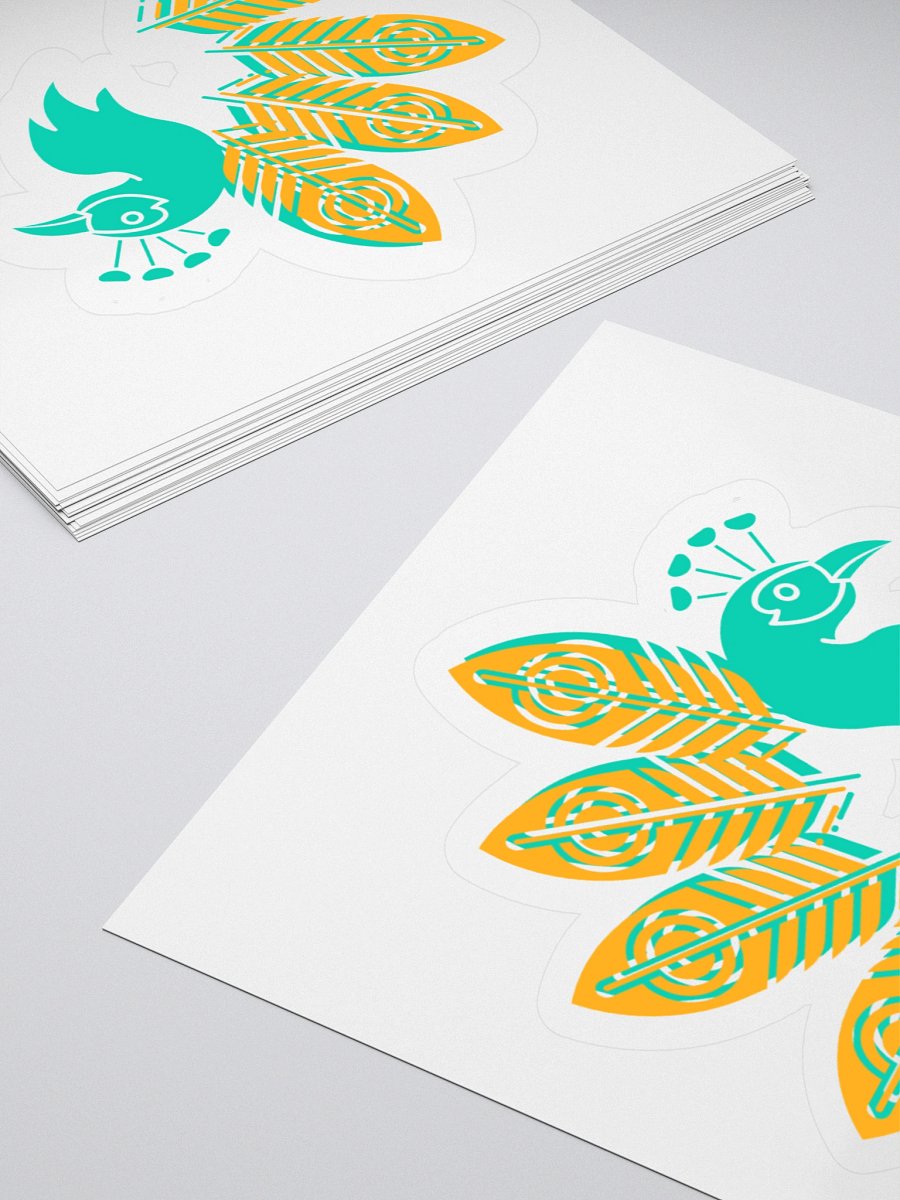 Hera Peacock Sticker product image (12)