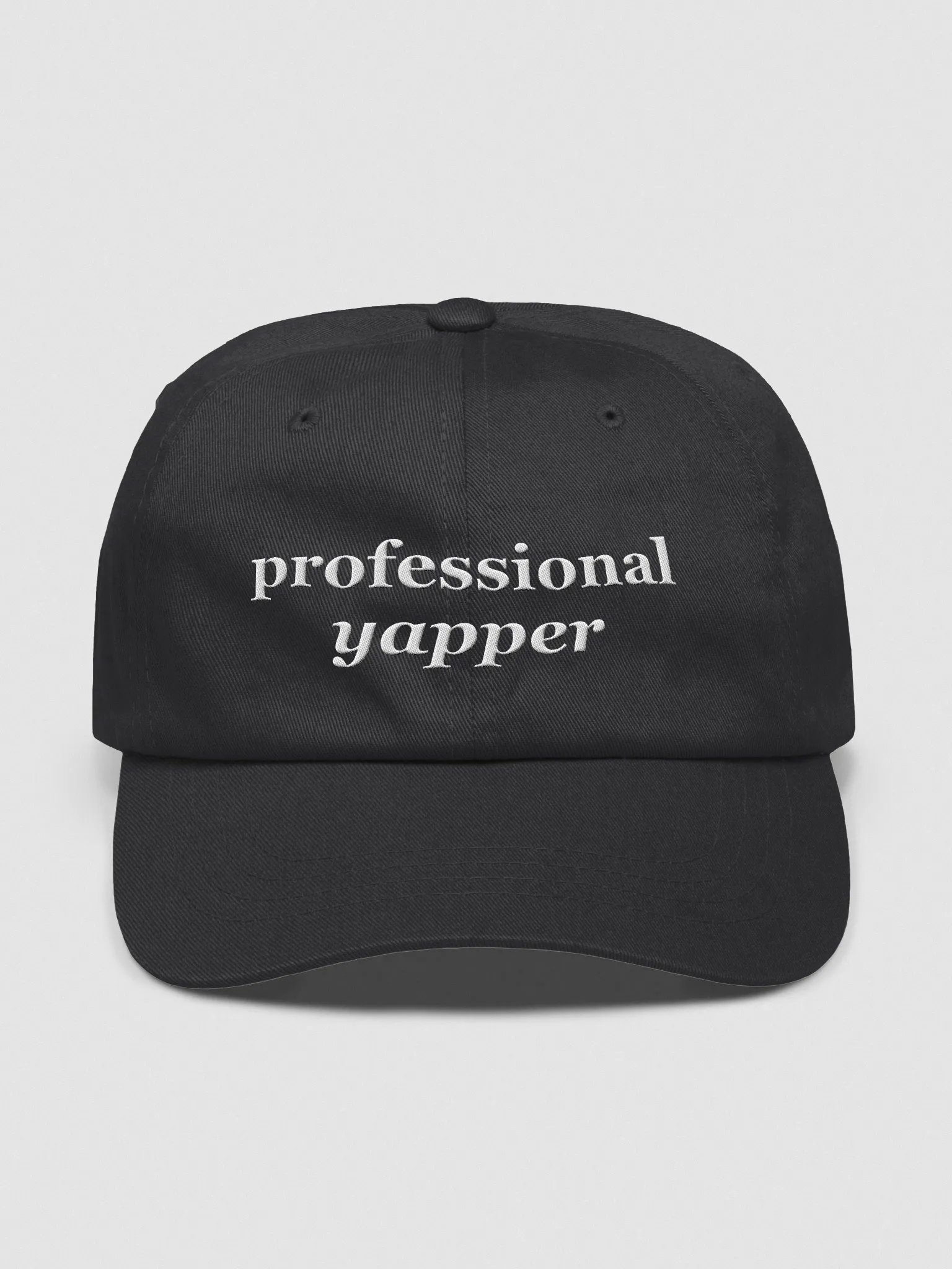 Professional Yapper Embroidered Baseball Cap product image (5)