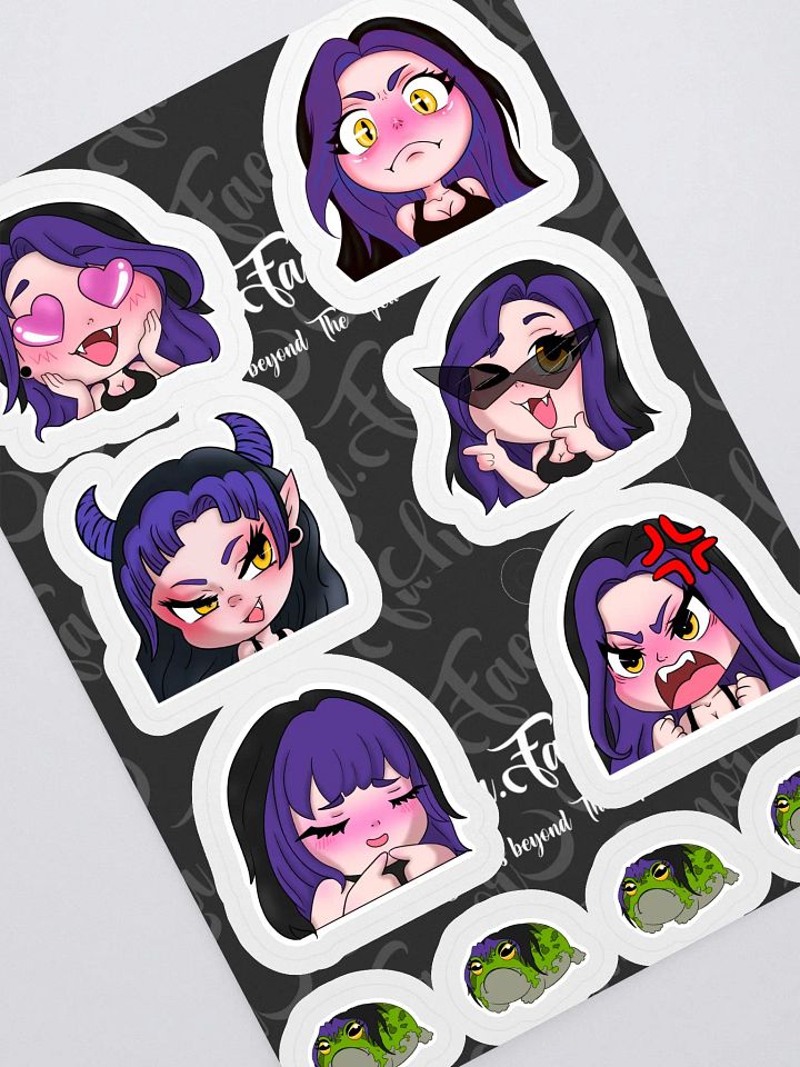 Kiss Cut Luna Stickers 2023 product image (2)