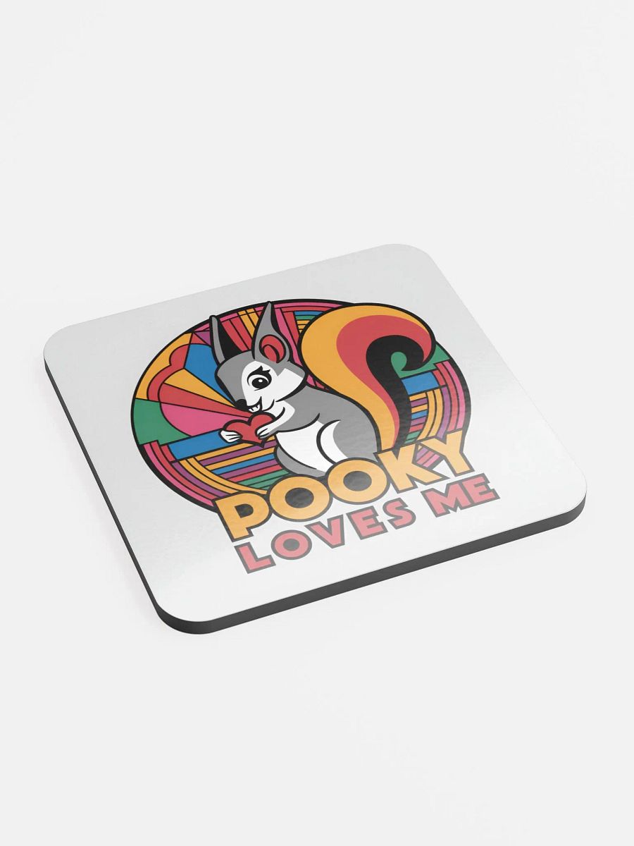 Coaster or micro art piece: Pooky loves me product image (2)