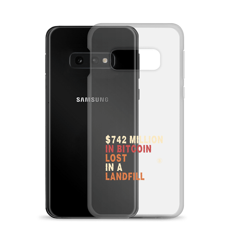 Bitcoin Lost Clear Case: A True Story Piece product image (24)