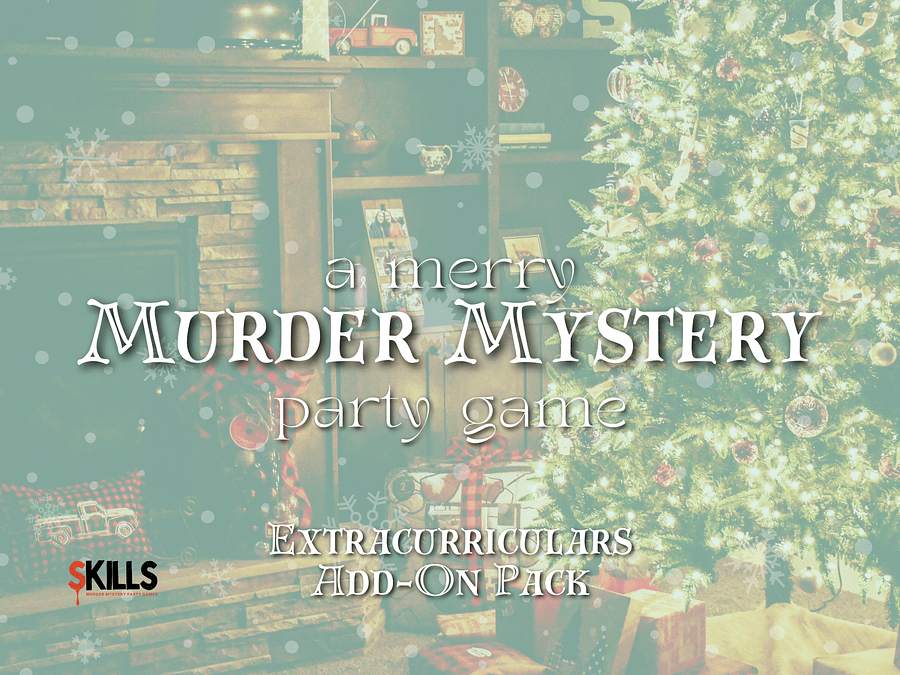A Merry Murder Mystery - A Christmas Holiday Themed Murder Mystery - Extracurriculars Add-On product image (1)