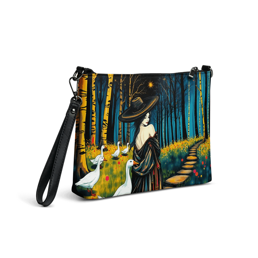 Enchanted Geese Crossbody Bag product image (5)