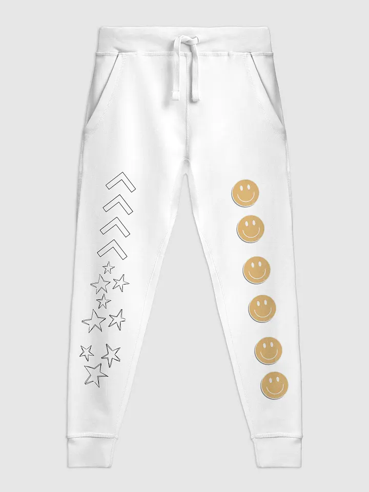 Drop 1: All white sweat pants product image (1)