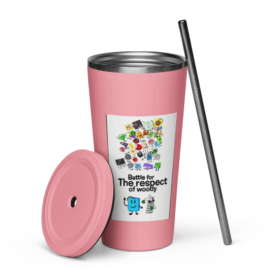 The bftrow poster Insulated Tumbler with a Straw product image (5)