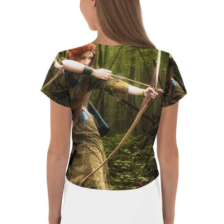 'Elven Stories - Rainhill' All-Over Crop Tee product image (2)
