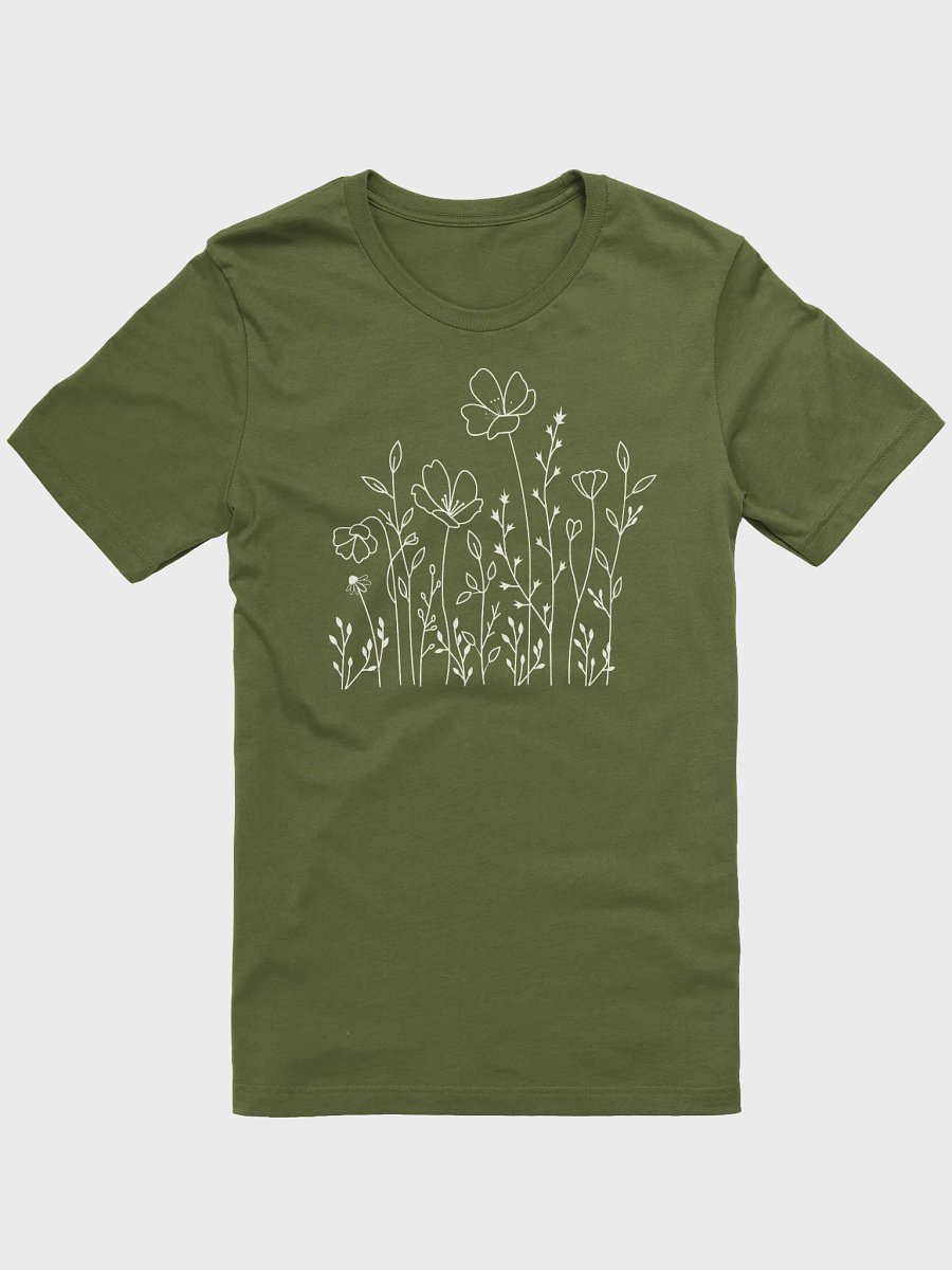 Bloom Freely – Wildflower Aesthetic Shirt product image (2)