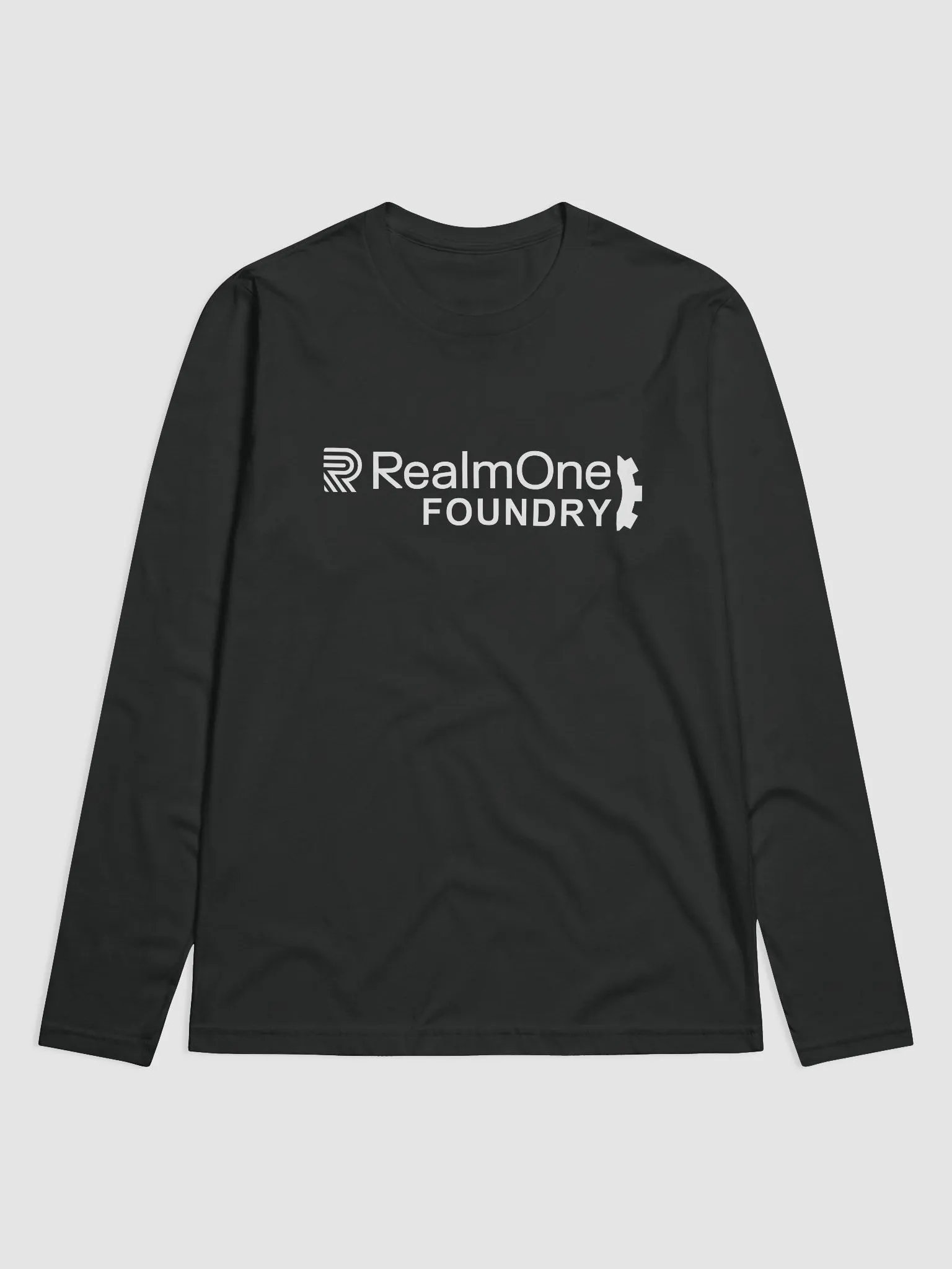 RO Next Level Unisex Foundry Innovative Long Sleeve Tee [All White Logo] product image (1)