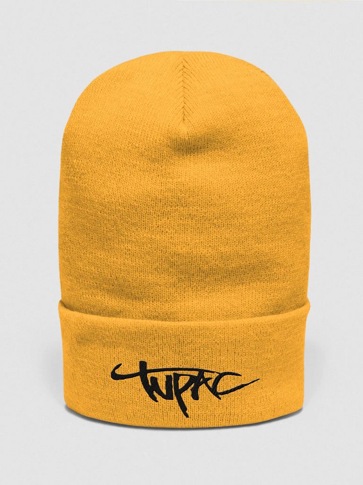 Blackout Cuffed 2pac Beanie product image (1)