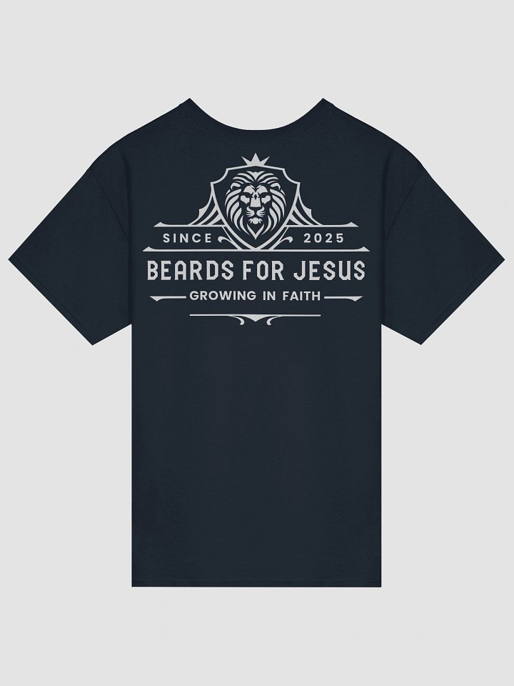 Beards For Jesus Logo Tee - White Logo product image (2)