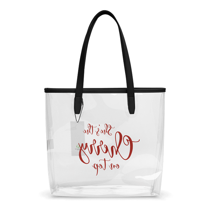 Cherry On Top Clear Tote Bag product image (2)