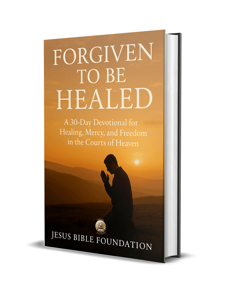 Forgiven to Be Healed: A 30-Day Devotional for Healing, Mercy, and Freedom in the Courts of Heaven product image (1)