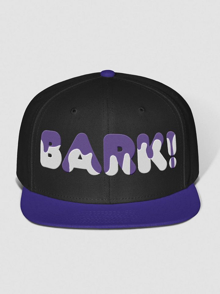 Speak Hat - BARK! - Purple Drip product image (1)