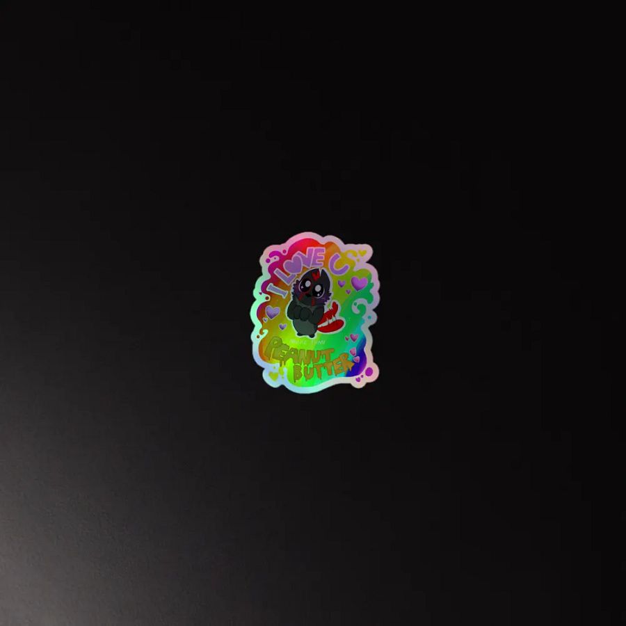 Fury Loves You Pride Holographic Sticker product image (4)