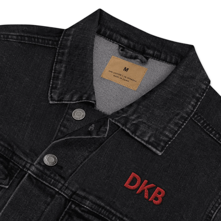Bold DKB Red Logo Denim Jacket product image (10)