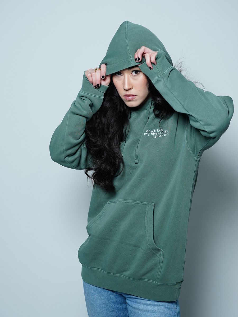 Therapy Hoodie (Embroidered) product image (5)