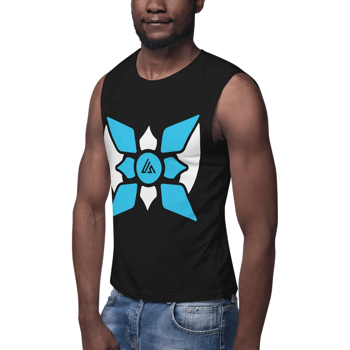 Cyber Blue Xepher Tank Top product image (2)