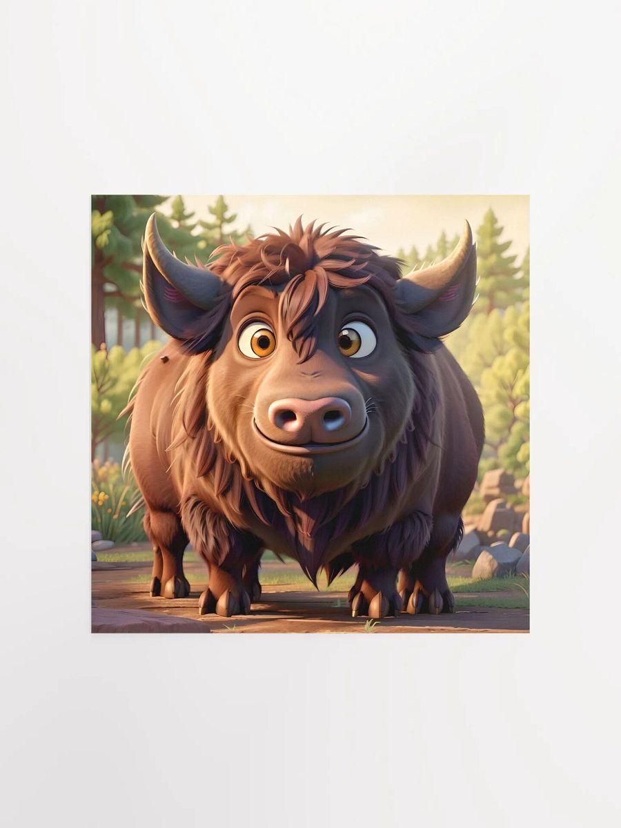 Endangered Species - Mexico - Bison Poster product image (1)