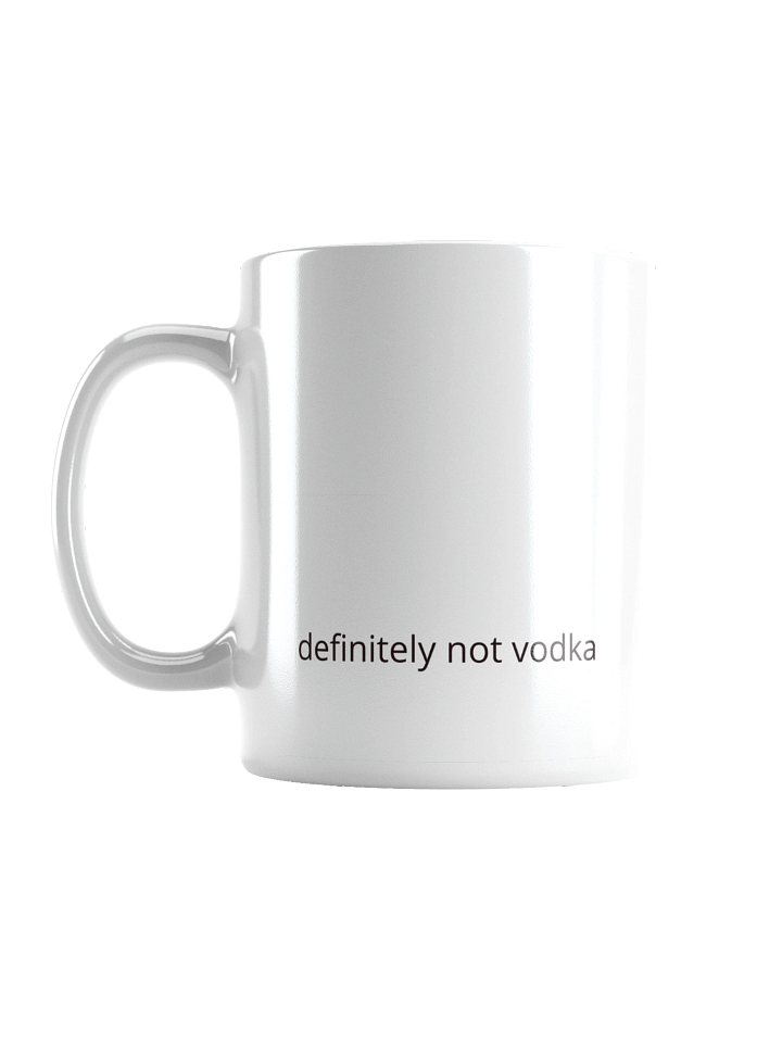 Definitely not vodka mug product image (1)