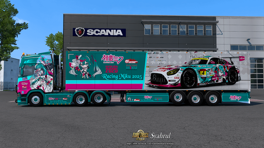 [ETS2] Racing Miku 2025 [Combo Skin] product image (3)