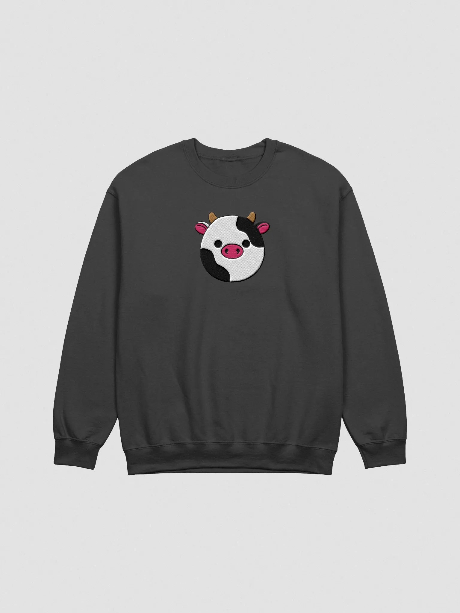 Squishy Cow Embroidered Sweatshirt product image (6)