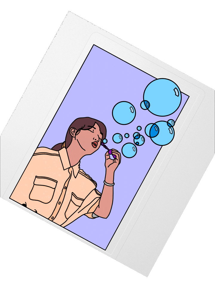 Bubbles sticker product image (2)