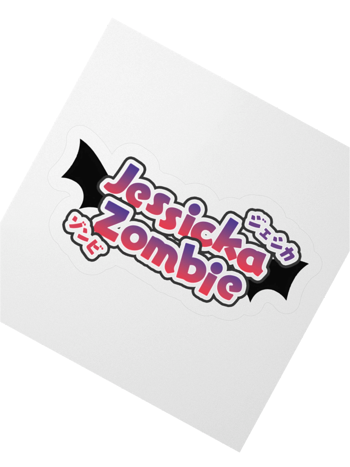 Jessicka Zombie Vtuber Sticker product image (2)