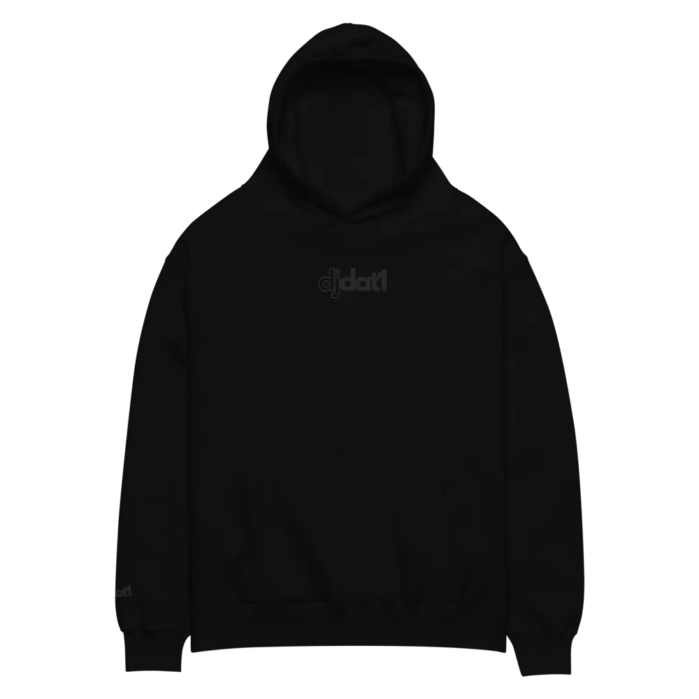 [DJDAT1] Premium Hoodie w/ Embroidered Logo (black logo) product image (8)