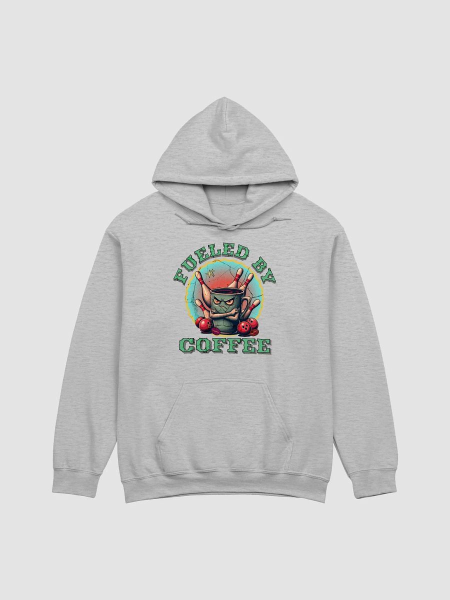 Fueled By Coffee Bowling Fierce Mug Classic Hoodie product image (21)